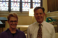 Claire & John Renke, National Shrine of St. Francis of Assisi, San Francisco