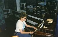 Claire at the Organ, Polynesian Cultural Center